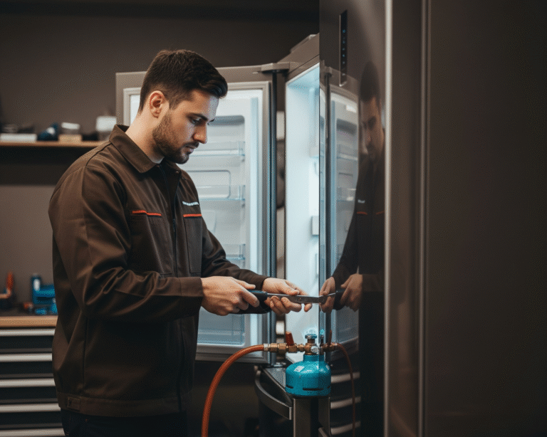 refrigerator gas filling in hyderabad 24x7 repair service point
