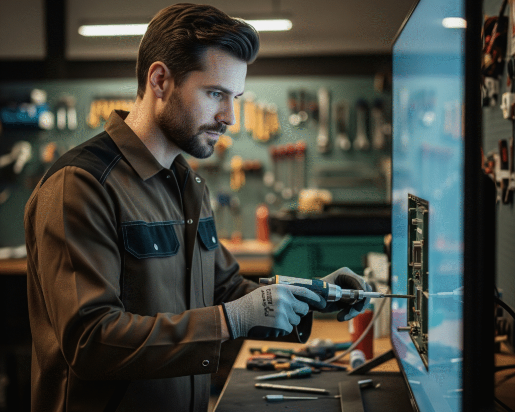 tv repair near me in bangalore 24x7 repair service point